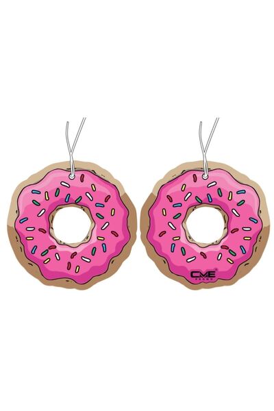 CME Donut Tasarımlı Sevimli Dekoratif Araç Içi Aksesuarı & Araç Kokusu
