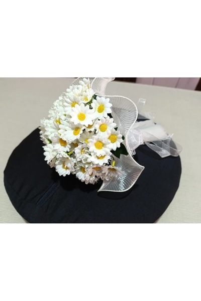 Selime Takı ve Gelin Aksesuarları Papatya gelin çiçeği