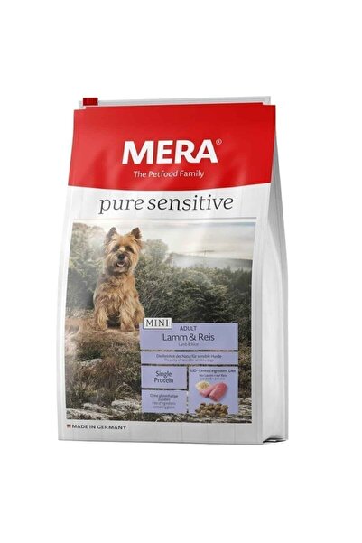 Mera Pure Sensitive Kuzulu Mini Yetişkin Köpek Maması Yetişkin (1 - 7 Yaş)-Hayır-4 Kg
