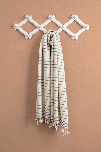 Denizli Concept Capri Peshtemal cu dungi albastre - 100% bumbac moale și foarte absorbant 90x185 cm