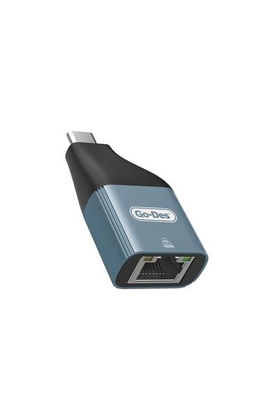 Go-Des Rj45 To Type-c Ethernet Dönüştürücü Otg Go Des Gd-ct061 100mbps