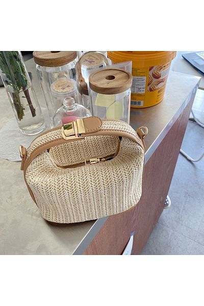 Global Straw Small Size Korean Style Bag