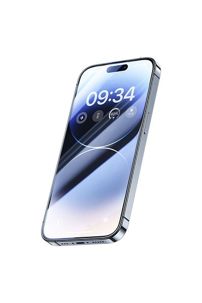 Benks واقي شاشة زجاجي غير لامع متوافق مع هاتف iPhone 13 Pro Max ومضاد للغبار ومضاد للغبار