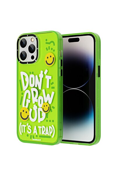 Youngkit Iphone 14 Pro Max Uyumlu Kılıf Mutlu Mod Figürlü Happy Mood Serisi K...
