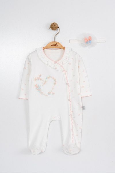 MİNİBORN Baby Rompers - Bandana Design
