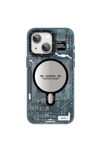 Youngkit iPhone 15 Uyumlu Kılıf Magsafe Şarj Özellikli YoungKit Technology Se...