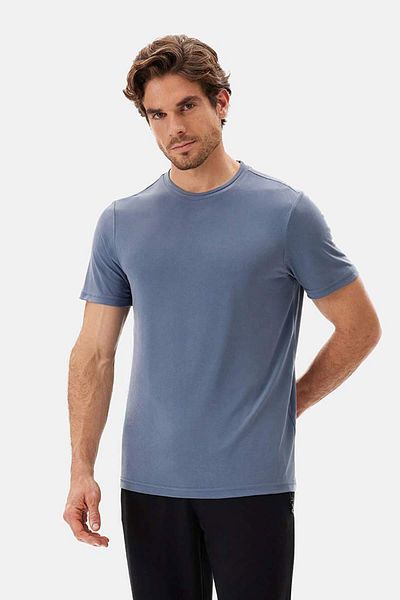 Dagi Μπλουζάκι Indigo Oversize Crew με κοντό μανίκι