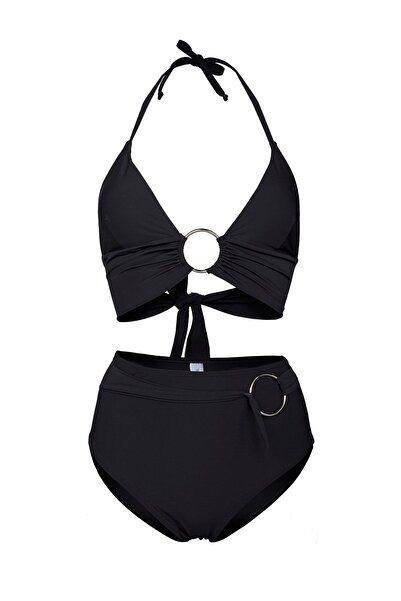 Transacoustic Siyah Halka Aksesuarlı Ekstra Yumuşak Özel Koleksiyon Tulumlu Ş...