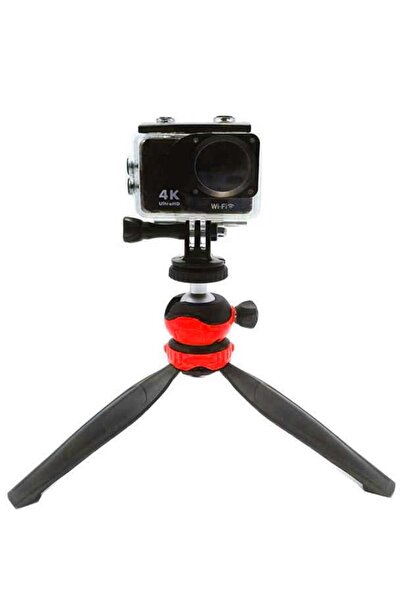 Jmary Mt-20 Tripod 360 Derece Oynar Başlıklı Çok Yönlü Kısa Telefon Sabitleyi...