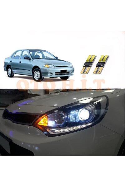 OTO H.İ.T. Hyundai Accent Yumurta Kasa Uyumlu Park Ampulü Beyaz Led Aydınlatm...