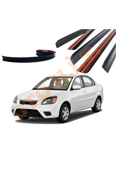 OTO H.İ.T. KİA RİO 06-11 UYUMLU BAGAJ ÜSTÜ SPOİLER MAT SİYAH