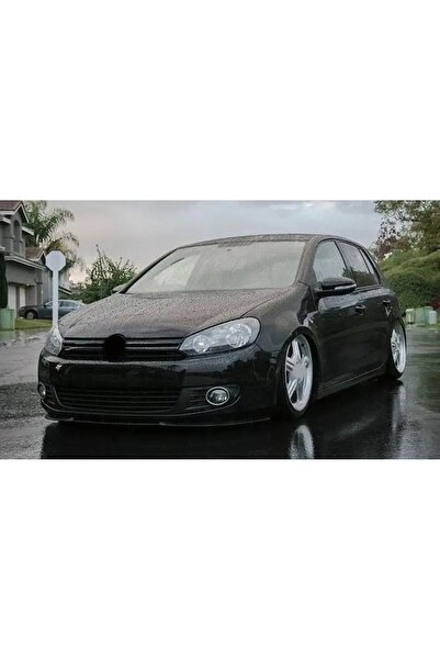 OTO H.İ.T. VOLKSWAGEN GOLF 6 UYUMLU ÖN TAMPON EKİ CUPRA LİP MAT SİYAH BODY KİT