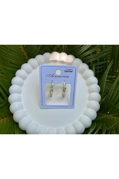 LİLİA Colorful Hoop Earrings - Two Designs
