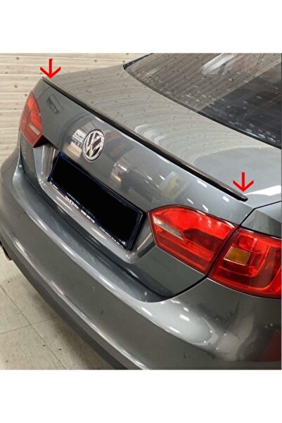 Genel Markalar Spoiler Volkswagen 2012+ Bagaj Üzeri Çıta - Spoiler Pianoblack - Parlak Siyah + Çift Taraflı Bantlı
