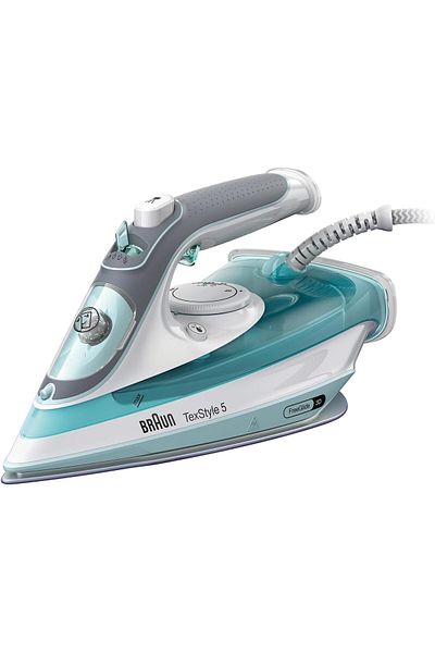 Braun FreeStyle 5 Steam Iron FreeGlide 3D, Precision Tip, Self-Clean, Anti-Drip, Easy Refill -SI5017