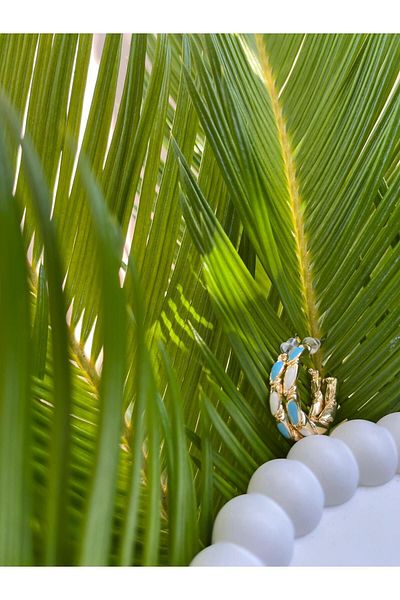 LİLİA Colorful Hoop Earrings - Two Designs