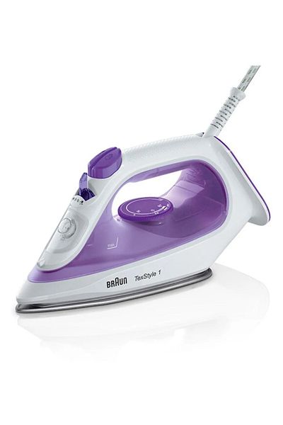 Braun TexStyle1 Steam Iron SuperCeramic, Rapid heatup in 35sec, Precision Tip, ECO Mode - SI 1080