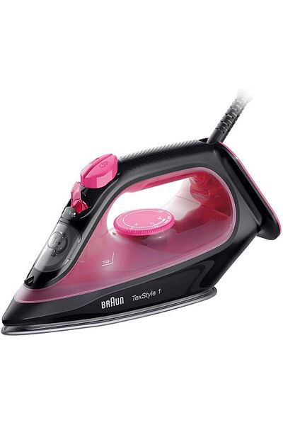 Braun Steam Iron TexStyle 1 Super Ceramic Soleplate, 2000 Watts, Light and quick, Rapid heat  SI1070
