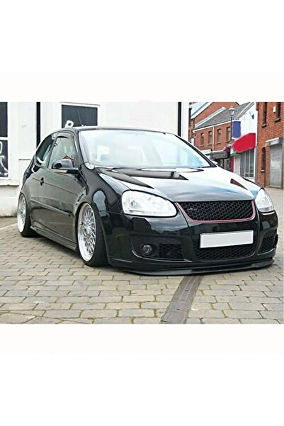 OTO H.İ.T. VOLKSWAGEN GOLF 5 UYUMLU ÖN TAMPON EKİ CUPRA LİP MAT SİYAH BODY KİT