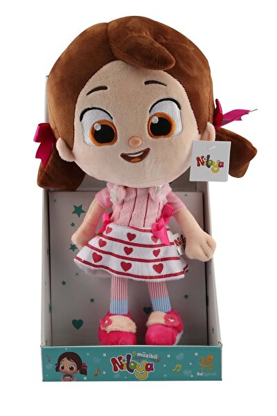 Bal Oyuncak Niloya Kalpli Müzikli Peluş Bebek 35 cm