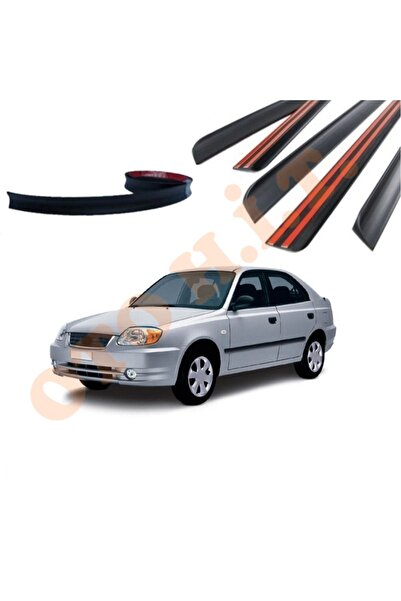 OTO H.İ.T. HYUNDAİ ACCENT ADMİRE UYUMLU BAGAJ ÜSTÜ SPOİLER MAT SİYAH