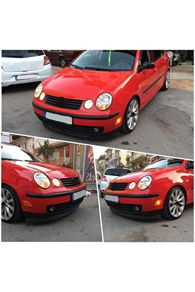 OTO H.İ.T. Volkswagen Polo Kedi Göz Uyumlu Astra H Lip 2 Parça Ön Tampon Eki ...