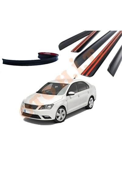 OTO H.İ.T. SEAT TOLEDO  Uyumlu YENİ UYUMLU BAGAJ ÜSTÜ SPOİLER MAT SİYAH