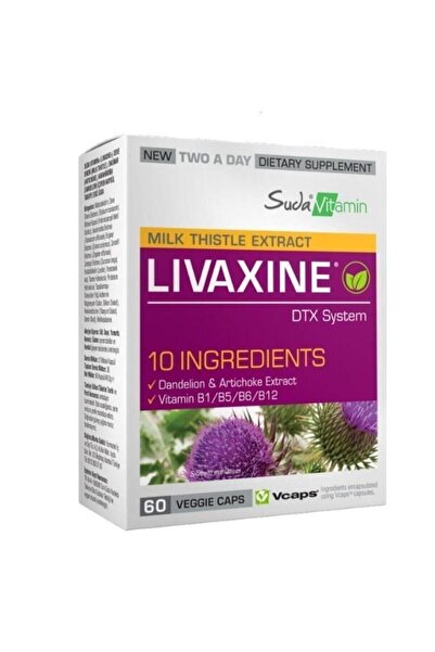 Suda Vitamin مجموعة Livaxine مكونة من 60 كبسولة نباتية