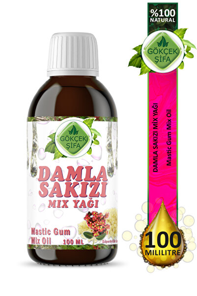 Gökçek Şifa Mastic Gum Mix Oil (Damla Sakızı Mix Yağı) 100 ml.