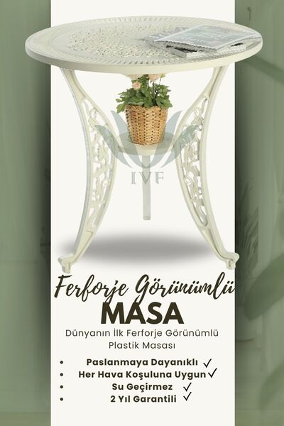 Chiron Baby Ferforje Görünümlü Dış Mekan için Uygun 150 Kg Taşıma Kapasiteli ...