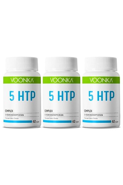 Voonka 5 HTP Complex - 60 Capsules 3 Pack