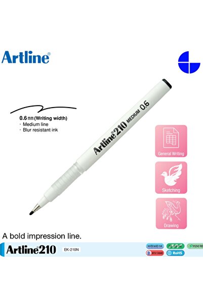 artline Ergolıne 0.6 Imza Ve Yazı Kalemi Mavi