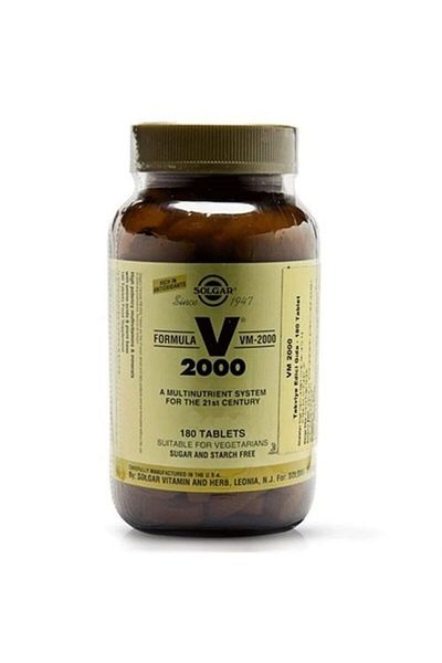 Solgar Vm 2000 Multi Vitamin 180 Tablets