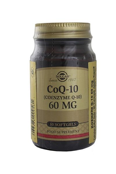 Solgar Coenzyme Q-10 60 mg 30 Capsules
