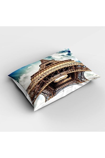 Else Dekor Paris Patterned Eiffel Tower - Single and Children's Bedspread and Pillowcase