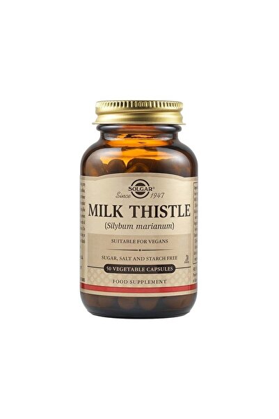 Solgar Milk Thistle 50 Kapsül Güçlendirici