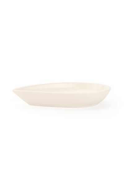ultraform White Porcelain Drop Bowl - 14x9 cm
