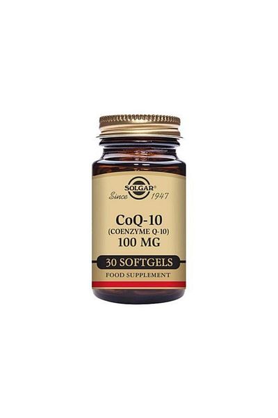 Solgar Coenzyme Q-10 100 Mg 30 Capsules-skt:11/2024