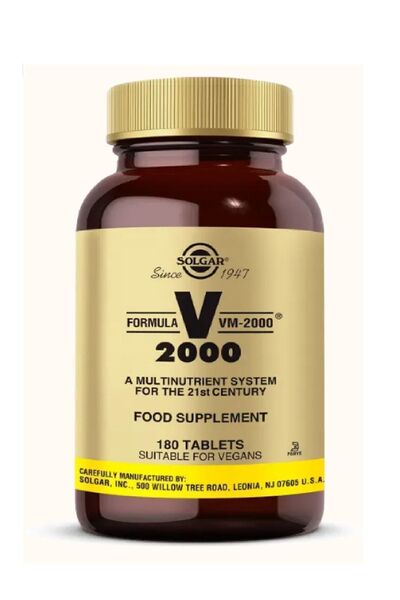 Solgar Vm 2000 Multi Vitamin 180 Tablet