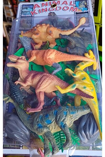 OYUNCAKSAHİLİ Dinozor Ağaç 20 Parça Trex Kalite Et Dinazor Oyuncak Adasaurus ...