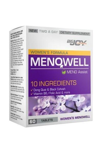 Bigjoy Sports Menowell Women Formula 60 Tablets