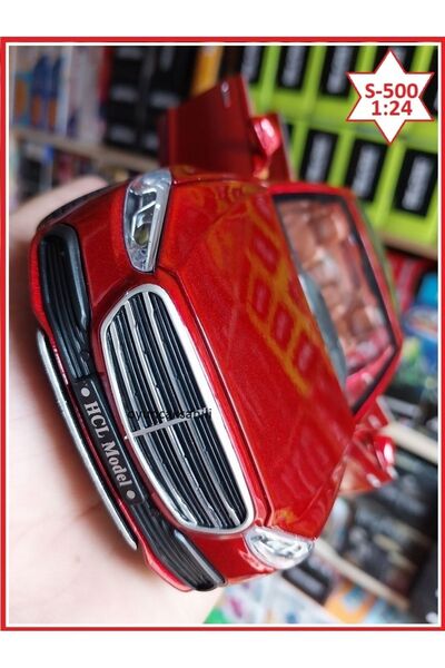 OYUNCAKSAHİLİ S600 Maybach Class Diecast Metal Mercedes 1.24 Koleksiyon Araba 6 Kapı Açılır Işık Ses Far Stop