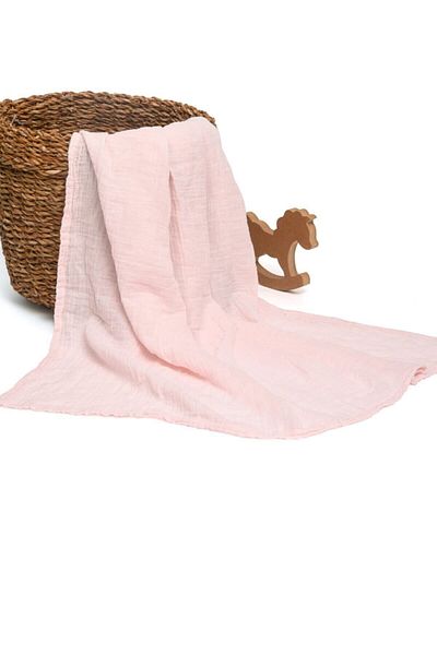 Messido Muslin Blanket 100 Cm X 110 Cm Pink