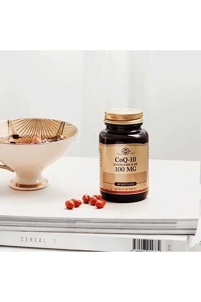 Solgar Coenzyme Q-10 100mg - 60 Softgels x 2 Pieces