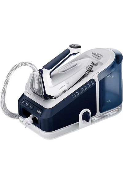 Braun CareStyle 7 Pro Steam Generator Iron Vertical steaming, iCare, Eloxal Plus, Turbo mode -IS7282