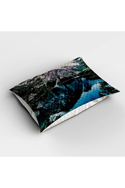 Else Dekor Гьоль Даг з гірським пейзажем - декоративний покривало на ліжко та односпальний комплект