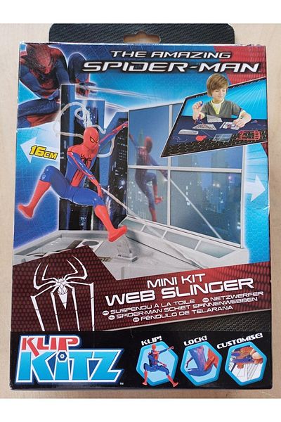 OYUNCAKSAHİLİ Spiderman Original Spider-Man Figure Paint Produc web Slinger Game Set