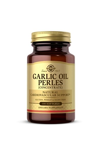 Solgar Garlic Oil 100 Yumuşak Jelatin Kapsül