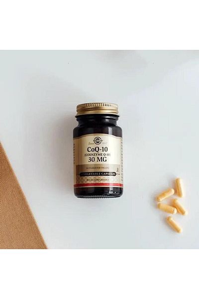 Solgar Coenzyme Q-10 - 30 Mg, 60 Capsules, 3 Pieces