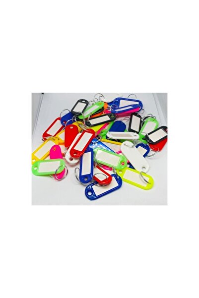 APARTAMENTO Asrkeys Plastik Anahtarlık Karışık Renkli 100 Adet